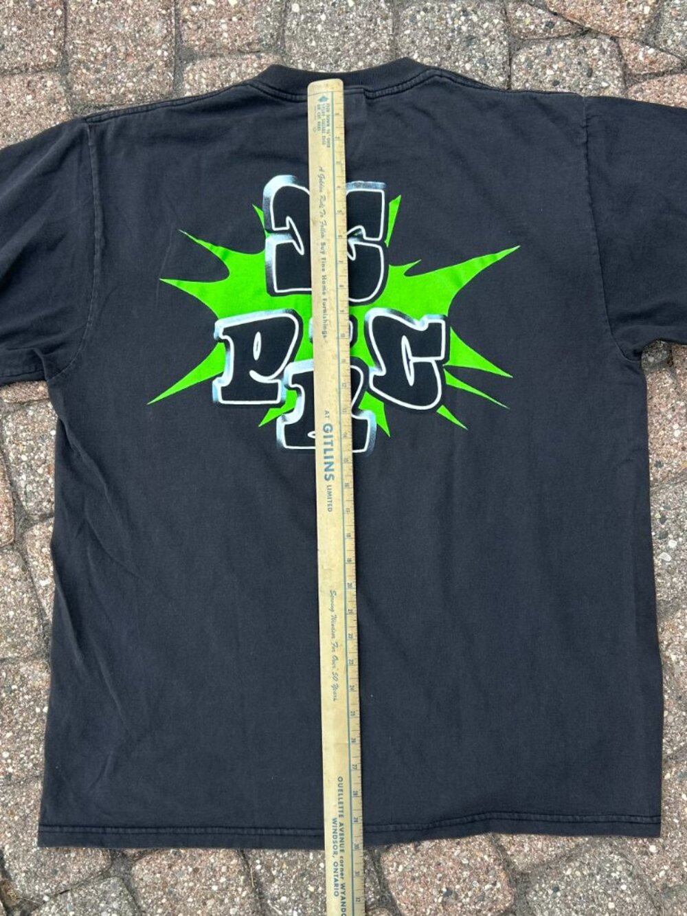 Vintage 1999 WWF X-PAC Your Ass Is Grass T Shirt XL Changes Tag DX - Picture 10 of 11
